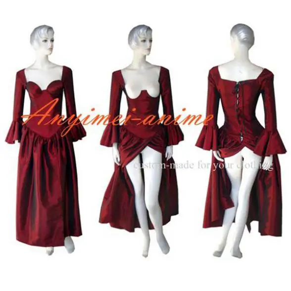 free shipping o dress the story of o with bra red tafetta