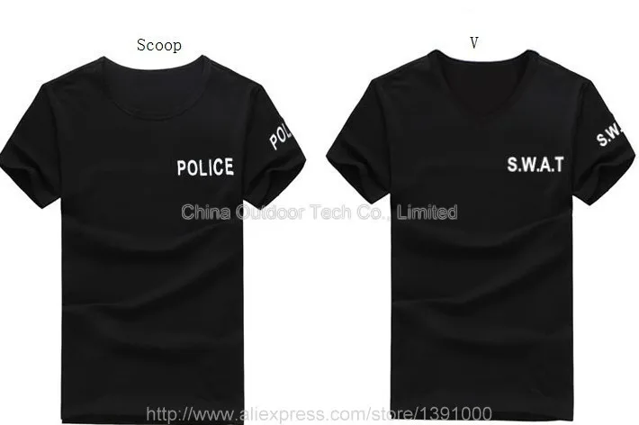 Высокое качество для мужчин и женщин тактическая уличная футболка спортивный спецназ полиция короткий рукав Футболка m-xxxl