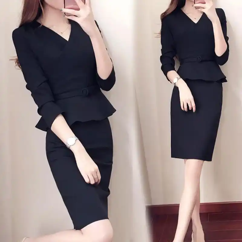 formal dresses for office ladies