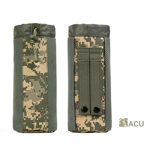 ACU Camouflage Протектор Плюс для спорта на открытом воздухе, кемпинга, туризма, тактическая бутылка для воды, чехол, военный Молл пакет, камуфляжная Экипировка, поясная сумка L2 - Цвет: ACU Camouflage