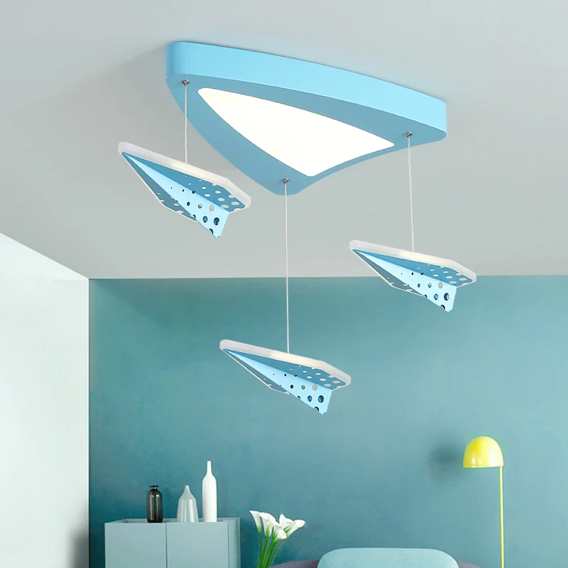 

LICAN Modern Airplane Ceiling Lights LED Lamp for baby Boys and girls bedroom Children Cartoon Ceiling Lamp with remote control