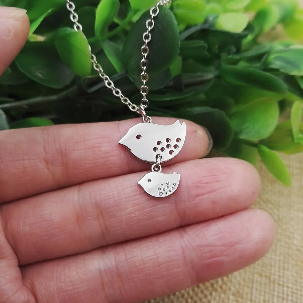 10pcs Wife Jewelry Mama Bird Baby Bird 