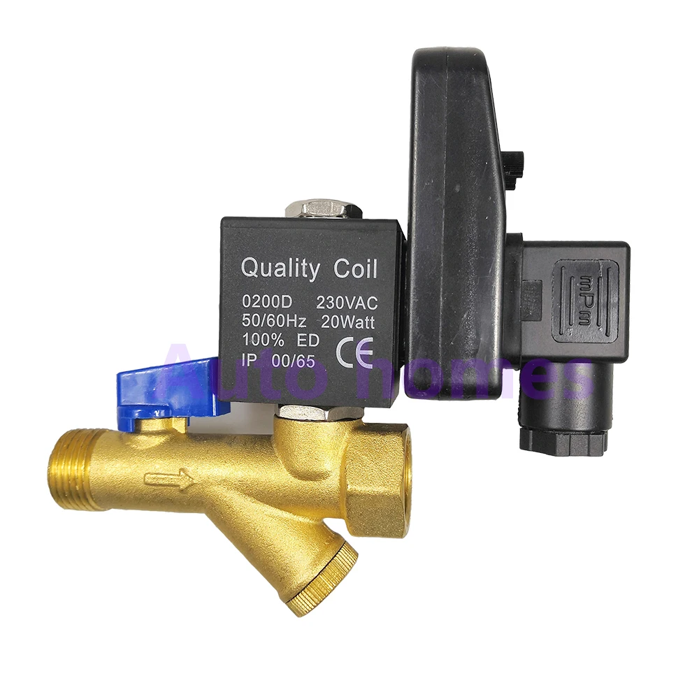 1/2 ''электрический датчик воды электромагнитный клапан Латунь 2 way компрессор автоматический клапан воздушные compresson