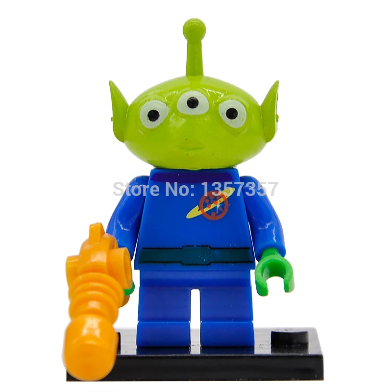 Single Sale Toy Story IV Figure Buzz Lightyear Woody Aliens Jessie Dragon Building Blocks Set Models Toys JR1712