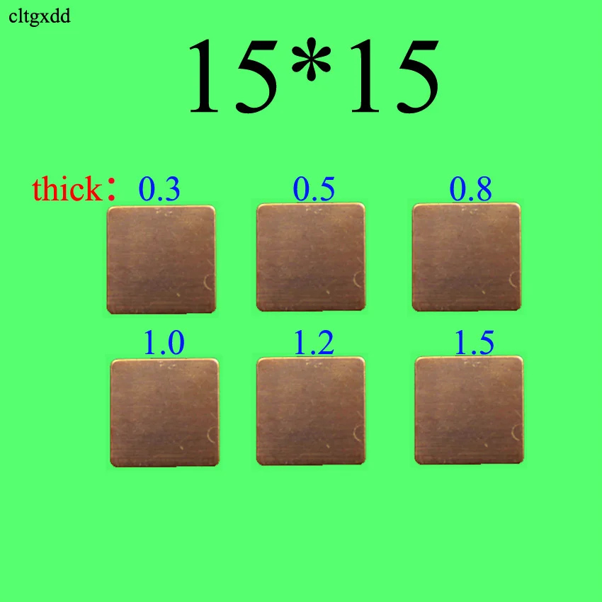 10Pcs 0.1mm/0.3mm/0.5mm/0.8mm/ Laptop Copper Sheet Plate Strip Shim Thermal Pad Heatsink Sheet For GPU CPU VGA Chip RAM Cooling 10Pcs 0.1mm/0.3mm/0.5mm/0.8mm/ Laptop Copper Sheet Plate Strip Shim Thermal Pad Heatsink Sheet For GPU CPU VGA Chip RAM Cooling