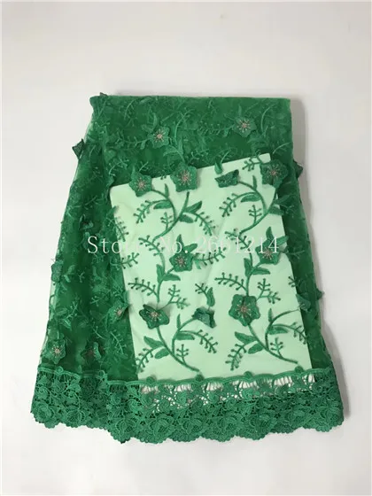 Высокое качество Лидер продаж красивый цветок BZL-110626 вышитые сетки Новое поступление африканская кружевная ткань из нитей - Цвет: As picture