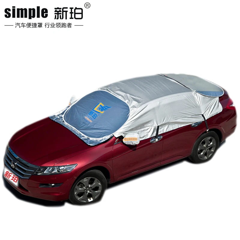 

waterproof car covers outdoor sun protection half cover for car reflector dust rain snow protective suv sedan hatchback full