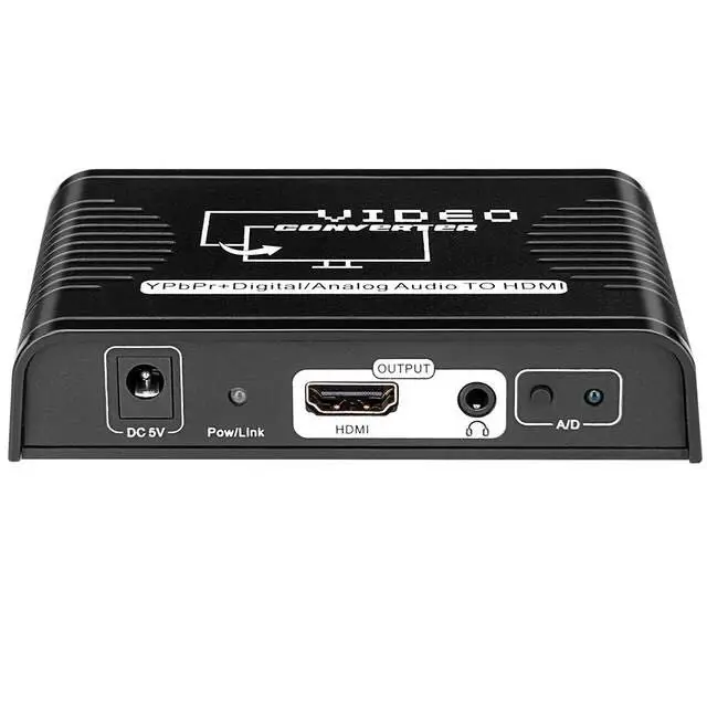  HD component Ypbpr a HDMI audio converter Ypbpr + audio Digitale coassiale a HDMI + audio stereo fu