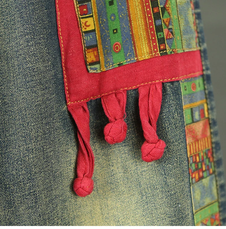 Рваные джинсы для женщин Дамские шаровары свободные кружево до хлопок полной длины эластичный пояс с высокой талией с карманами