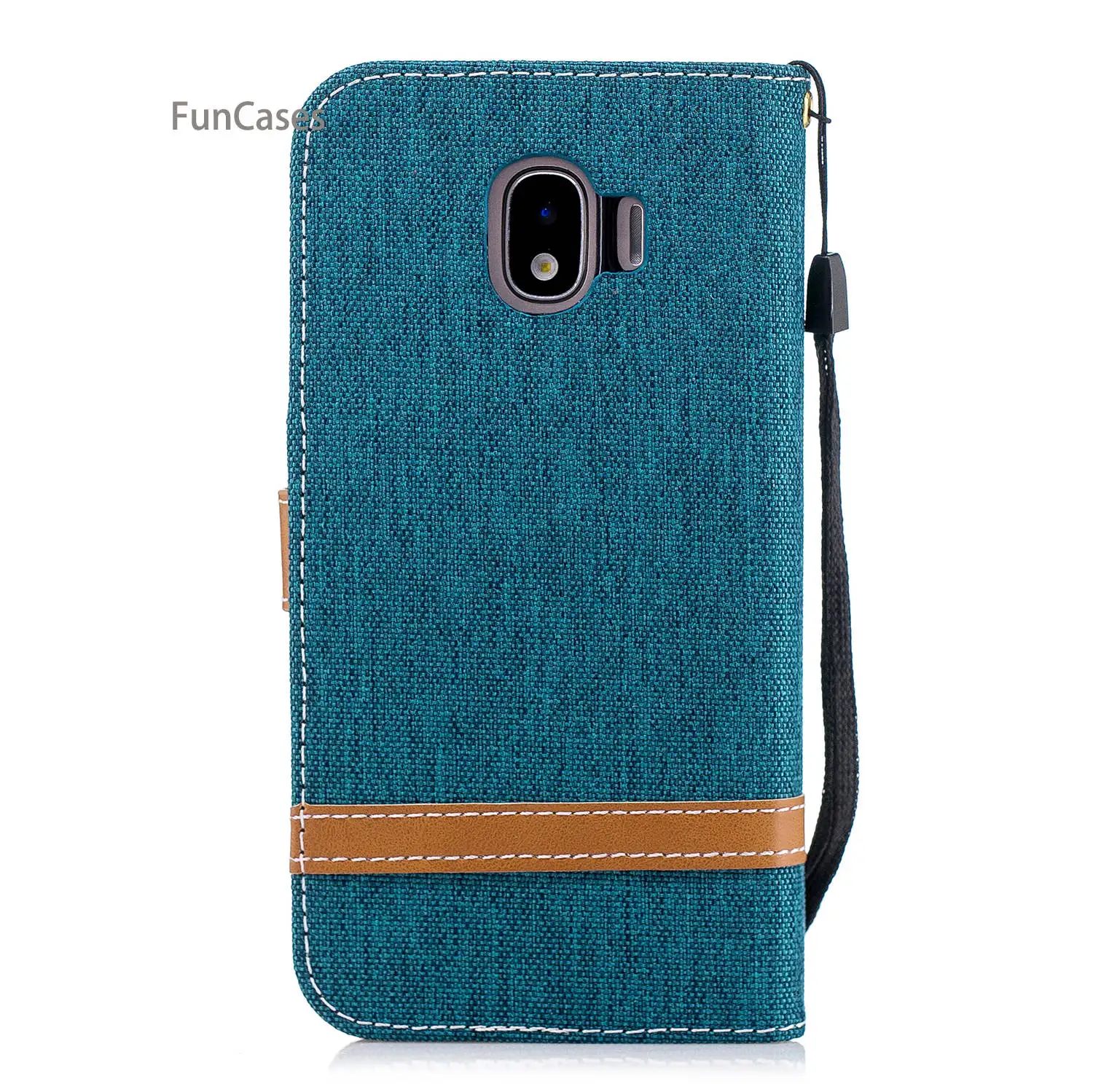 Ковбой Pattern Флип Чехол Для Телефона СПС Estuche samsung J2 Pro 2018 ТПУ Мягкая задняя крышка