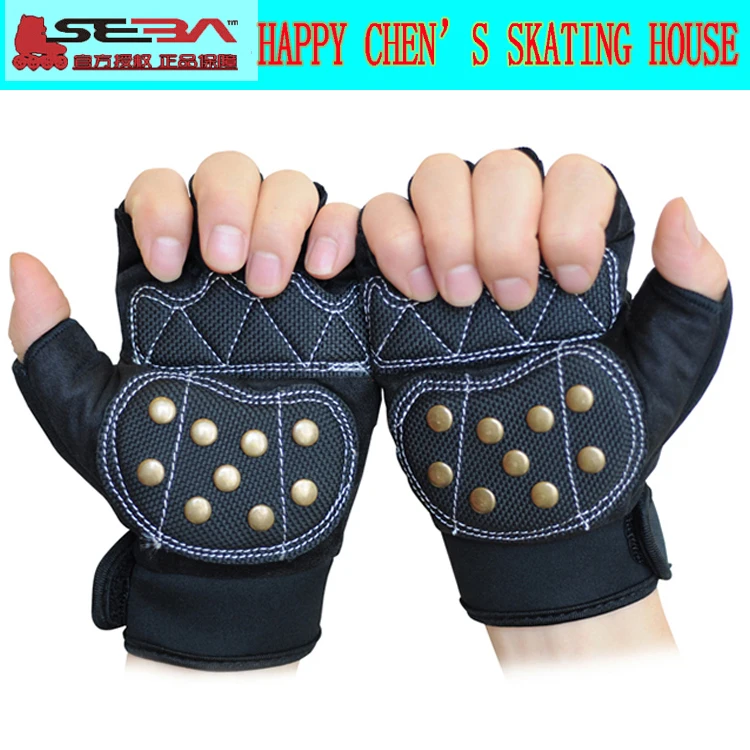 Japy Skate Professional Skating Glove SEBA Professional Protection Gloves Roller skating Glove Good Quality Athletic Products