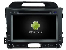 Android 7.1 CAR DVD player FOR KIA SPORTAGE 2010-2014 car audio gps stereo head unit Multimedia navigation WIFI SWC BT