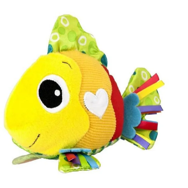 Buy Yellow Fish Developmental Activity Baby Lathe Toys