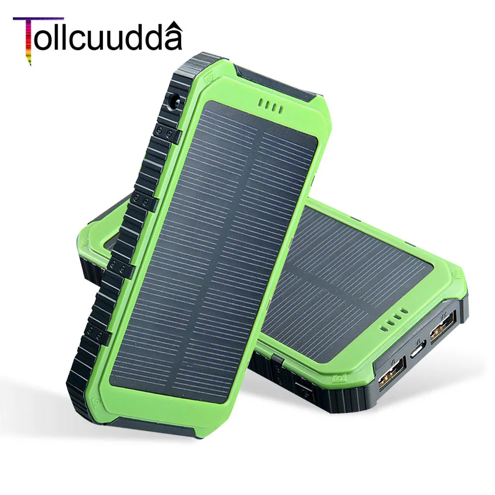 bilder für Tollcuudda 8000 mAh Energienbank Tragbares Ladegerät Poverbank Externe Batterie Kleine Solar-ladegerät Powerbank Für iPhone 6 s Samsung bilder für Tollcuudda 8000 mAh Energienbank Tragbares Ladegerät Poverbank Externe Batterie Kleine Solar-ladegerät Powerbank Für iPhone 6 s Samsung