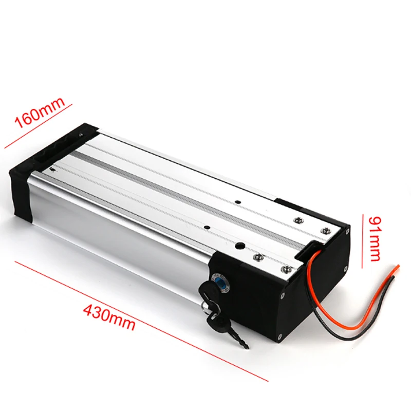 Buy Samsung lithium ion 48v bafang bbs03 electric bike battery with USB port 48v 20ah 1000w rear rack battery with Charger and bms