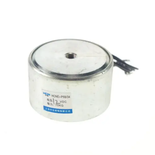 12 V 70 кг 154LB 59 мм Holding электромагнитный подъемник электромагнитный x 1