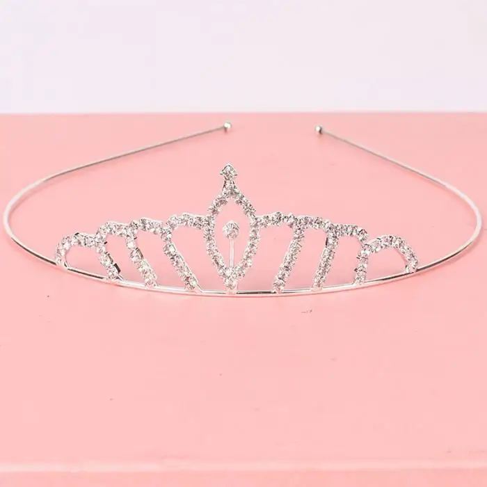 1 шт. короны для девочек Tiaras Выпускной День рождения свадебные диадемы Принцесса Корона TT@ 88