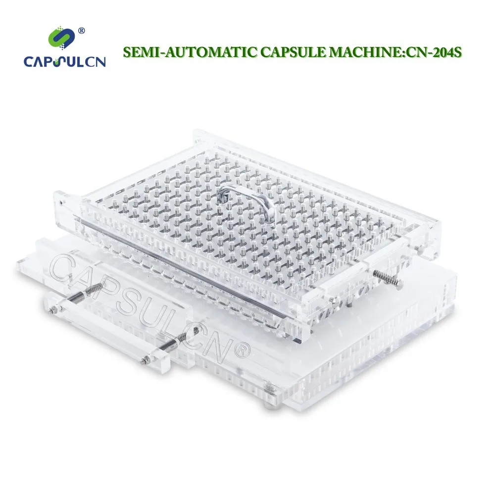 (204 holes) Size 00 Capsule CN-204SCL Fillable Capsules Machine/Semi-Automatic capsule filler/Capsule Filling Machine/ (204 holes) Size 00 Capsule CN-204SCL Fillable Capsules Machine/Semi-Automatic capsule filler/Capsule Filling Machine/