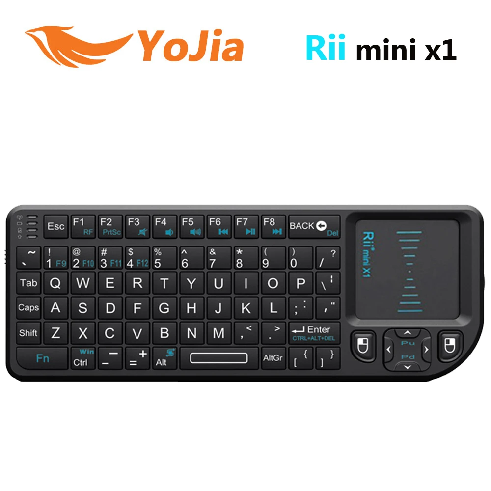 Original Rii X1 Mini Wireless Keyboard 2.4G Air Mouse Handheld Touchpad gaming keyboard Rii X1 for smart android tv box PC Original Rii X1 Mini Wireless Keyboard 2.4G Air Mouse Handheld Touchpad gaming keyboard Rii X1 for smart android tv box PC