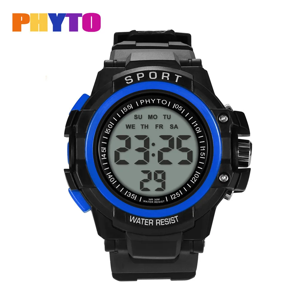 Модные высококачественные многофункциональные спортивные часы на глубине до 30 м