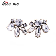 KISS ME дешевая цена, винтажные стильные маленькие серьги-гвоздики из смолы, модные ювелирные изделия для женщин, ретро Brincos