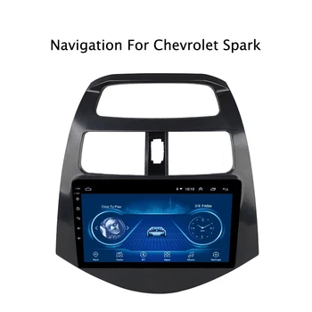 

Super Slim Touch Screen Android 9.1 radio GPS Navigation for CHEVROLET Spark 2010 2014 tablets Stereo Multimedia USB Bluetooth