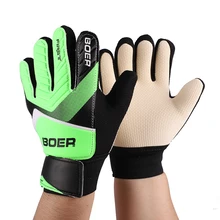 Спортивные вратарские перчатки резиновые Вратарские игры загуститель перчатки противоскользящие запястья обертывание Футбол перчатки