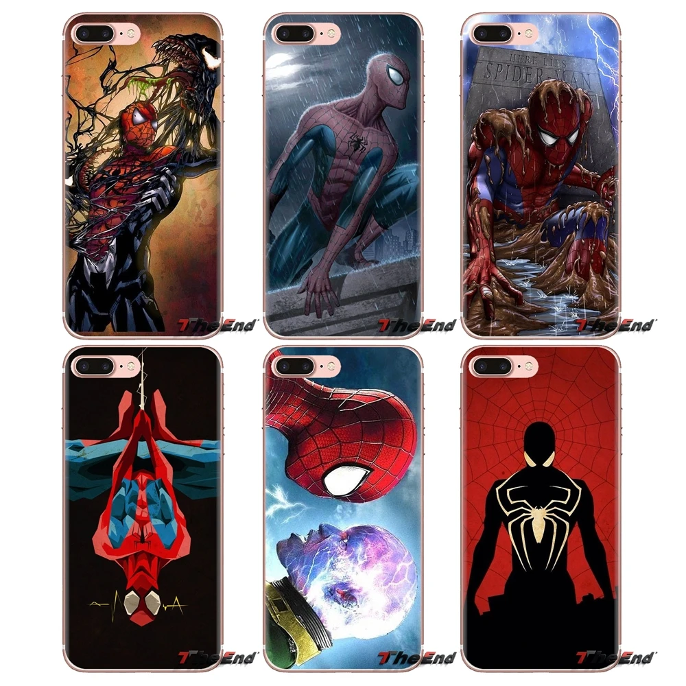 

For Xiaomi Redmi 4A S2 Note 3 3S 4 4X 5 Plus 6 7 6A Pro Pocophone F1 Silicone Phone Housing Spiderman Spider Man Marvel Avengers
