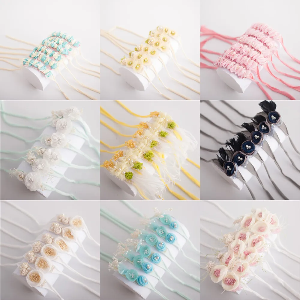 Newborn Baby Photography Props Accessories Baby Girl Headbands Baby Photo Props Hairband Headband Infant Headwear Fotografia