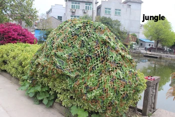 

5 colors Camouflage Net Outdoor camping tarp sun shelter high quality awning hiking military camouflage camo netting for hunting