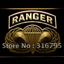 F143 армии США Ranger parawings светодиодный неоновая вывеска для организаций и магазинов с включения/выключения 20+ Цвета 5 размеров на выбор