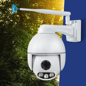 

WANSCAM K54 Outdoor PTZ 1080P IP WiFi Camera Security Night Vision 50M Waterproof 4X optical zoom 2 Way Audio surveillance cam