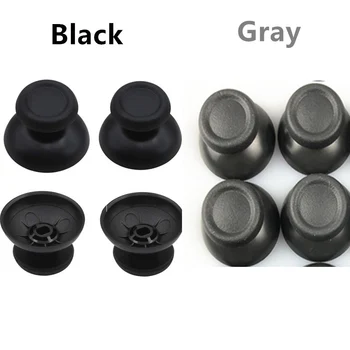 

20pcs Black/Gray PS4 Analog Cover 3D Thumb Sticks Joystick Thumbstick Mushroom Cap For Sony PlayStation 4 PS4 PS 4 Controller