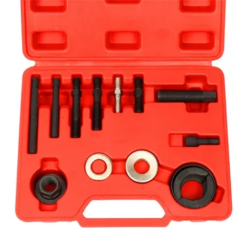 

MADE IN TAIWAN Pulley Puller & Installer 13pc Kit Power Steering Pump Remover Alternator