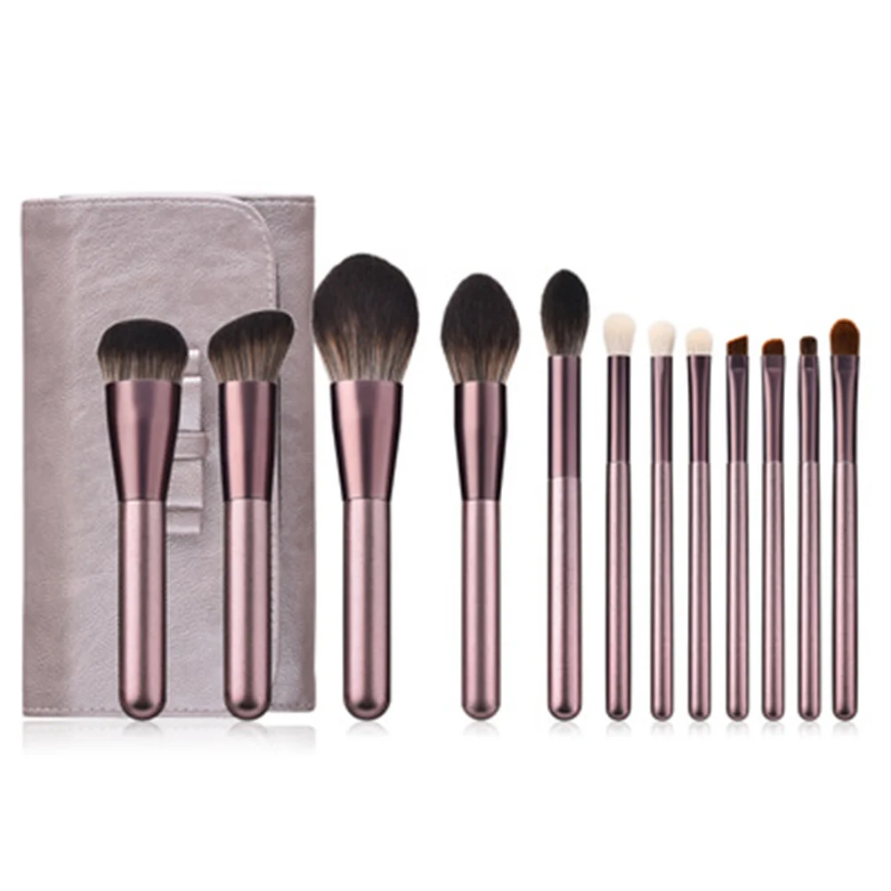 

1/12pcs High grade Makeup Brushes Set Foundation Powder Blush Eyeshadow Concealer Lip Eye Make Up Brush Cosmetics Beauty Tools