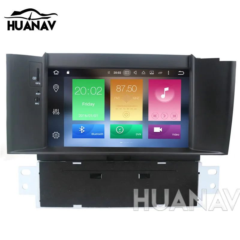 Excellent HUANVA Car DVD Player GPS navigation For Citroen C4 C4L DS4 2011 2012 2013 2014 2015 multimedia Audio Radio player recorder navi 3