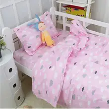 Новое поступление новорожденных Мультфильм Облако постельное белье детские подушки белье, одеяло/простыня/Подушка, с наполнением