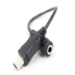 Для Motorola V3 аудио адаптер для кабельного шнура Mini-USB штекер 3,5 мм Jack для аудиокабеля с разъемом типа "мама" шнур