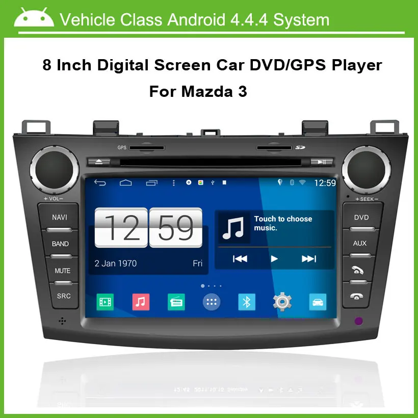 Android Car DVD player for Mazda 3 GPS Navigation Speed 3G enjoy the built in WiFi