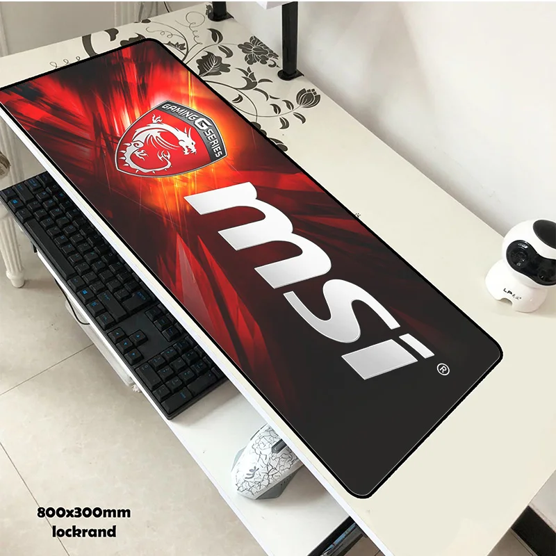 Fashion msi mouse pad High quality mouse mat laptop padmouse notbook