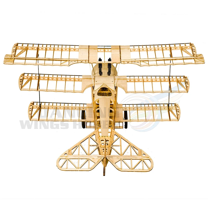 Классический строительный комплект Fokker Dr.I самолетик из пробкового дерева 1 5 M