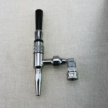 

Stainless Steel Draft Beer Dispensing Nitrogen Nitro Coffee Tap with 304 Stainless steel Liquid ball lock disconnects