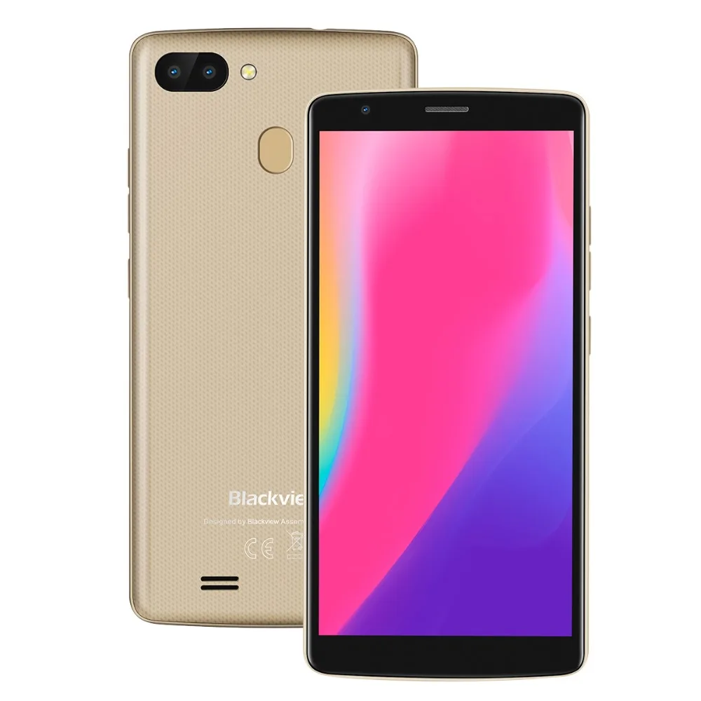 Blackview A20 Pro 4G смартфон 5 дюймов ОС Android 8 1 MTK6739 2 Гб Оперативная память 16 Встроенная HD