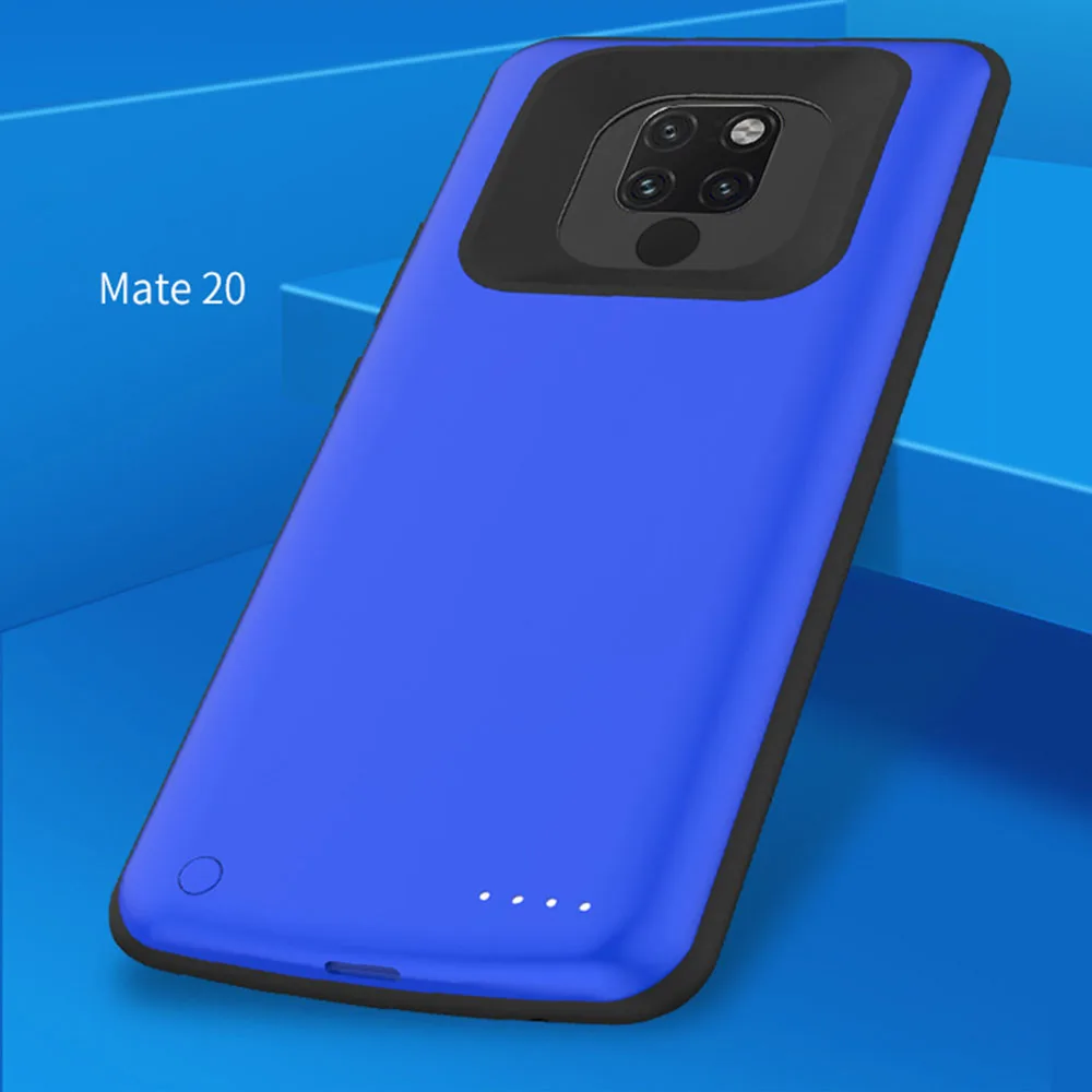 Модный чехол JINXINGCHENG с силиконовой рамкой и аккумулятором для huawei mate 20 Pro 6500 мАч, чехол с зажимом для быстрой зарядки для huawei mate 20 - Цвет: for huawei mate 20