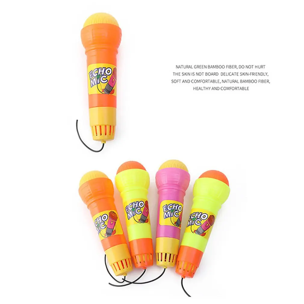 

1pcs Large Echo Microphone Mic Voice Changer Toy Gift Birthday Present Kids Party Song learning Toys for Children Microphone Toy
