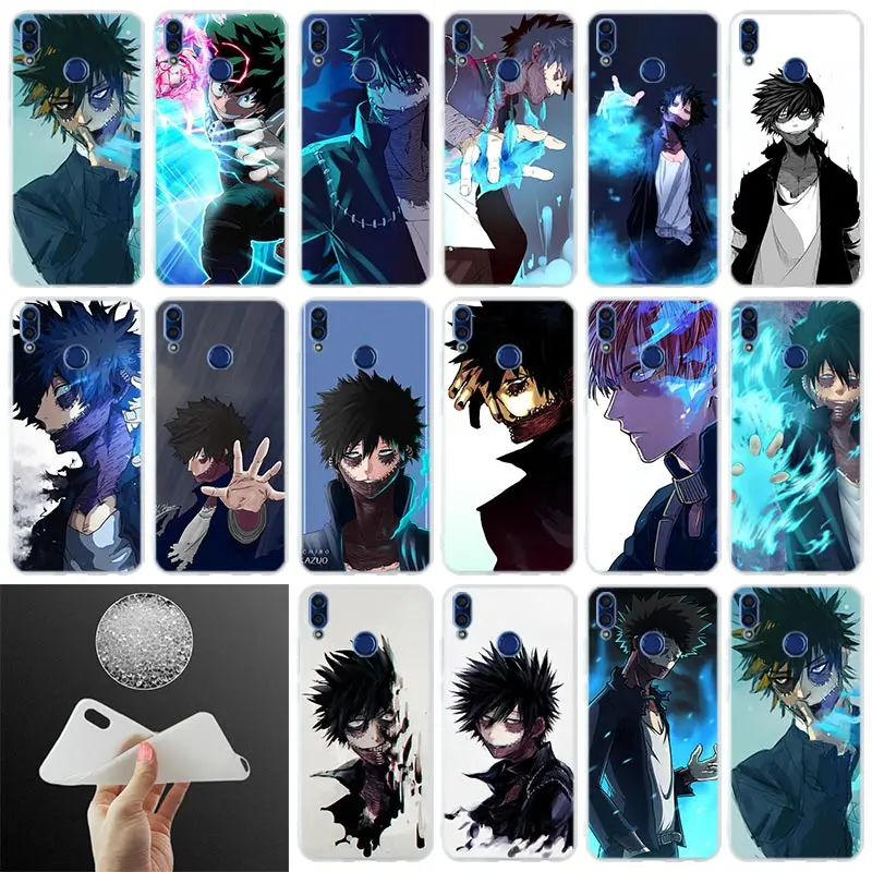 

Silicone Back Cover Phone Case my hero academy cosplay For Huawei Honor 10i 9i Lite 8a 8x max 8c 7x 7a pro 6x V20 Paly Soft