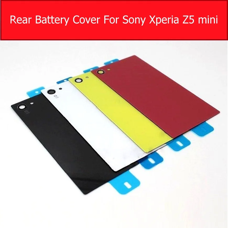 Задняя крышка батарейного отсека стеклянная для Sony Xperia Z5 Compact/Z5 mini /J5 Compact E5823 E5803