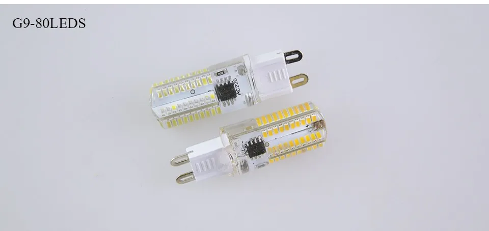Silicone Body G9 E14 Mini Led Lamp05
