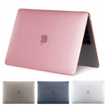 Matte Rubberized Crystal Clear Hard Case Cover For Macbook Pro 13.3 15.4 Pro Retina 12 13 15 inch Macbook Air 11 13 Laptop Case Matte Rubberized Crystal Clear Hard Case Cover For Macbook Pro 13.3 15.4 Pro Retina 12 13 15 inch Macbook Air 11 13 Laptop Case