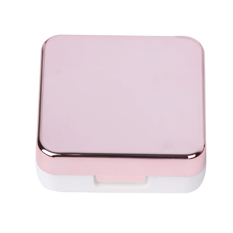 

Women Men Travel Contact Storage Cases Box Mirror Containers Holder Set Of Lens Box Fashion Portable Eyewear Accessory